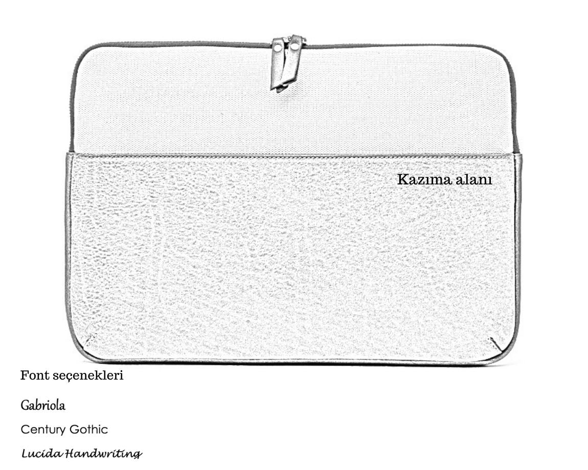 Leather & Canvas MacBook Sleeve 16'' - Coffee / Khaki