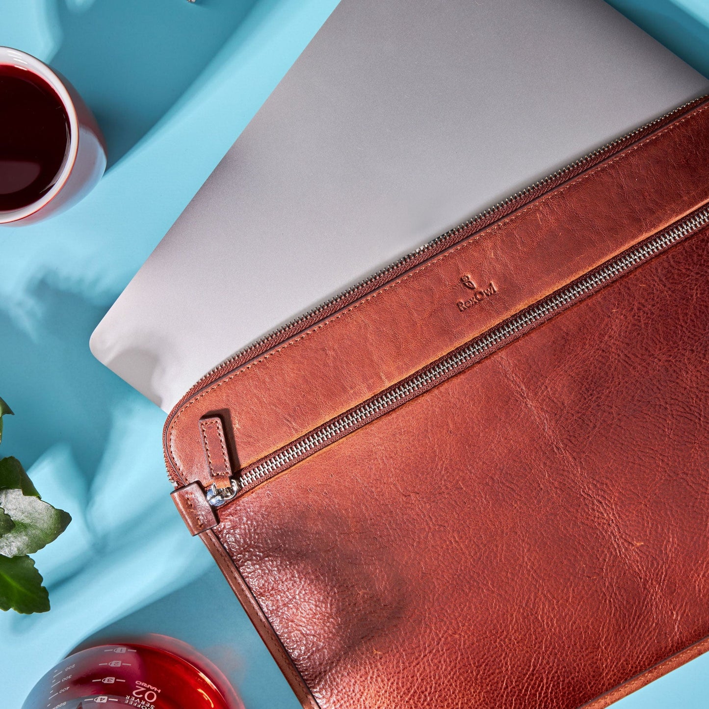 MacBook Bag - Leather Case Tan