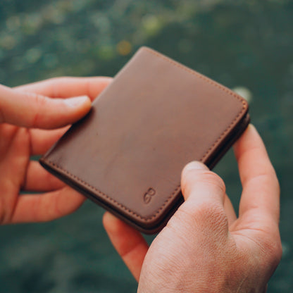 Bifold Classic Leather Wallet Tan