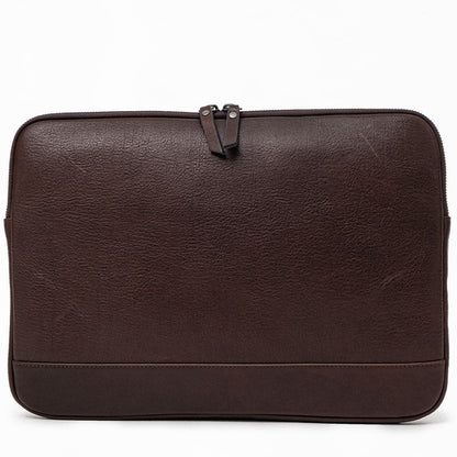 Leather MacBook Case 16'' - Coffee