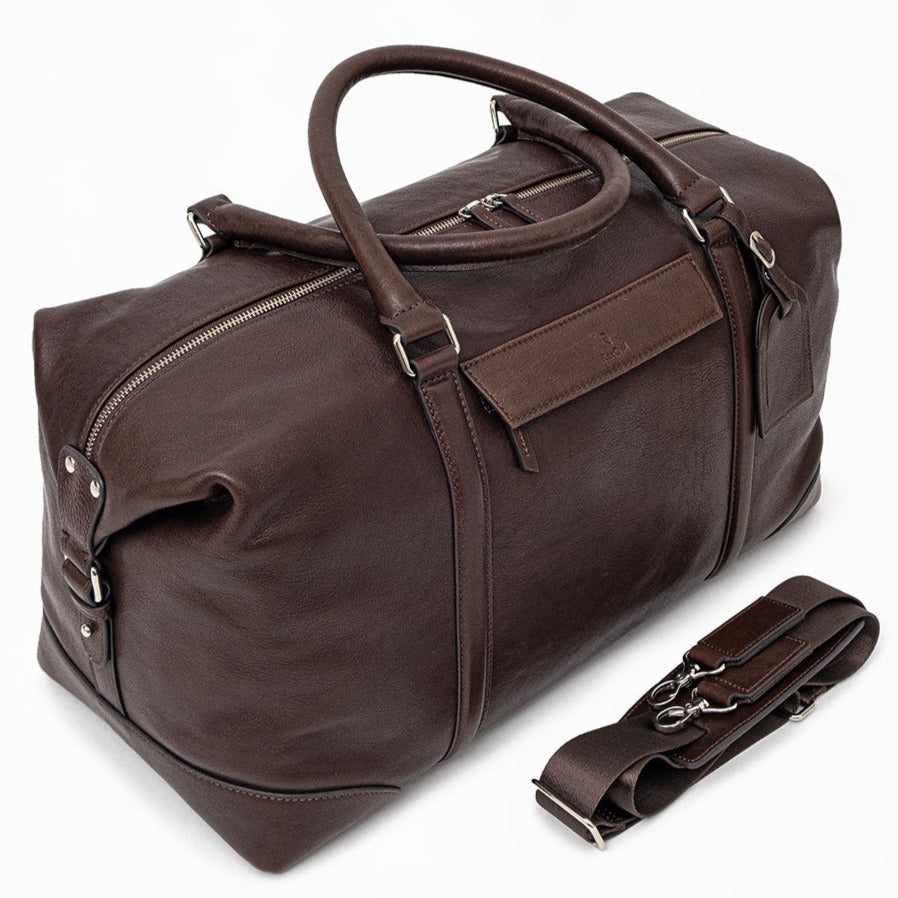 WEEKENDER - Coffee | Leather Travel Bag