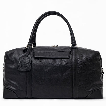 WEEKENDER - Black | Leather Travel Bag