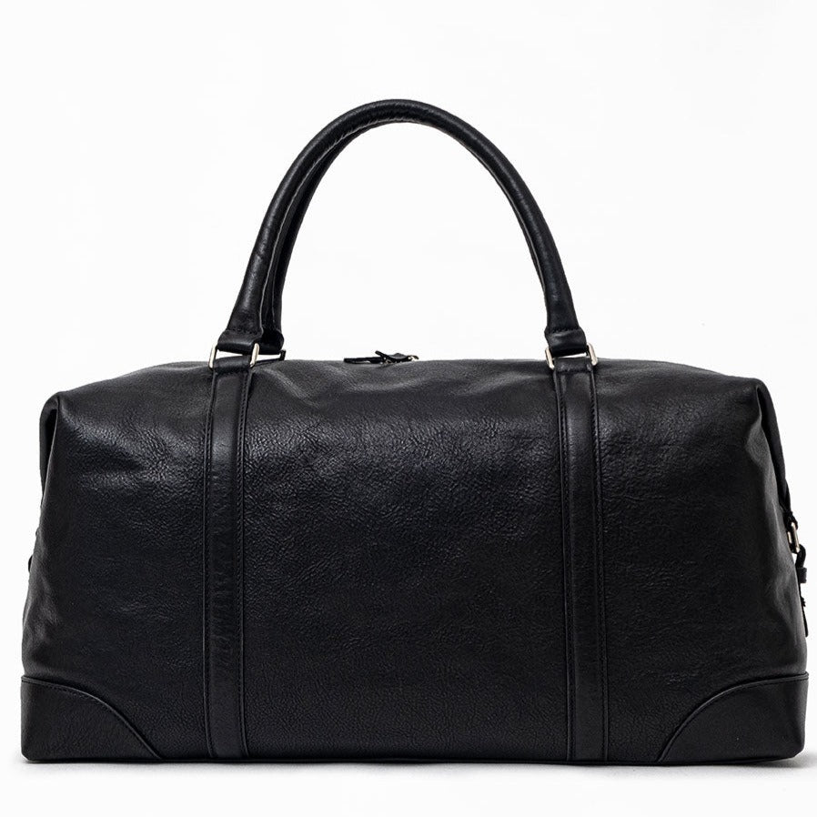 WEEKENDER - Black | Leather Travel Bag