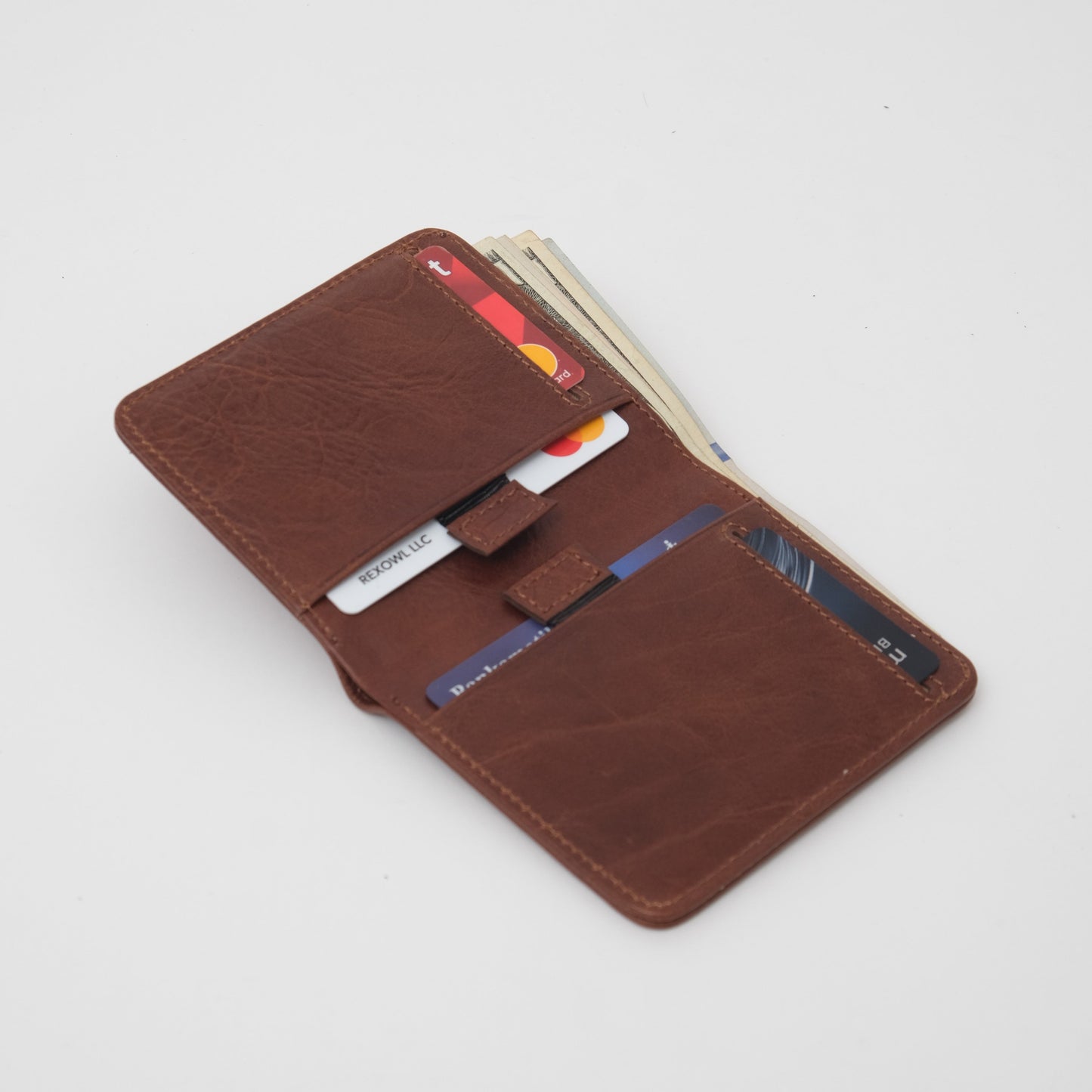 Bifold Classic Leather Wallet Tan