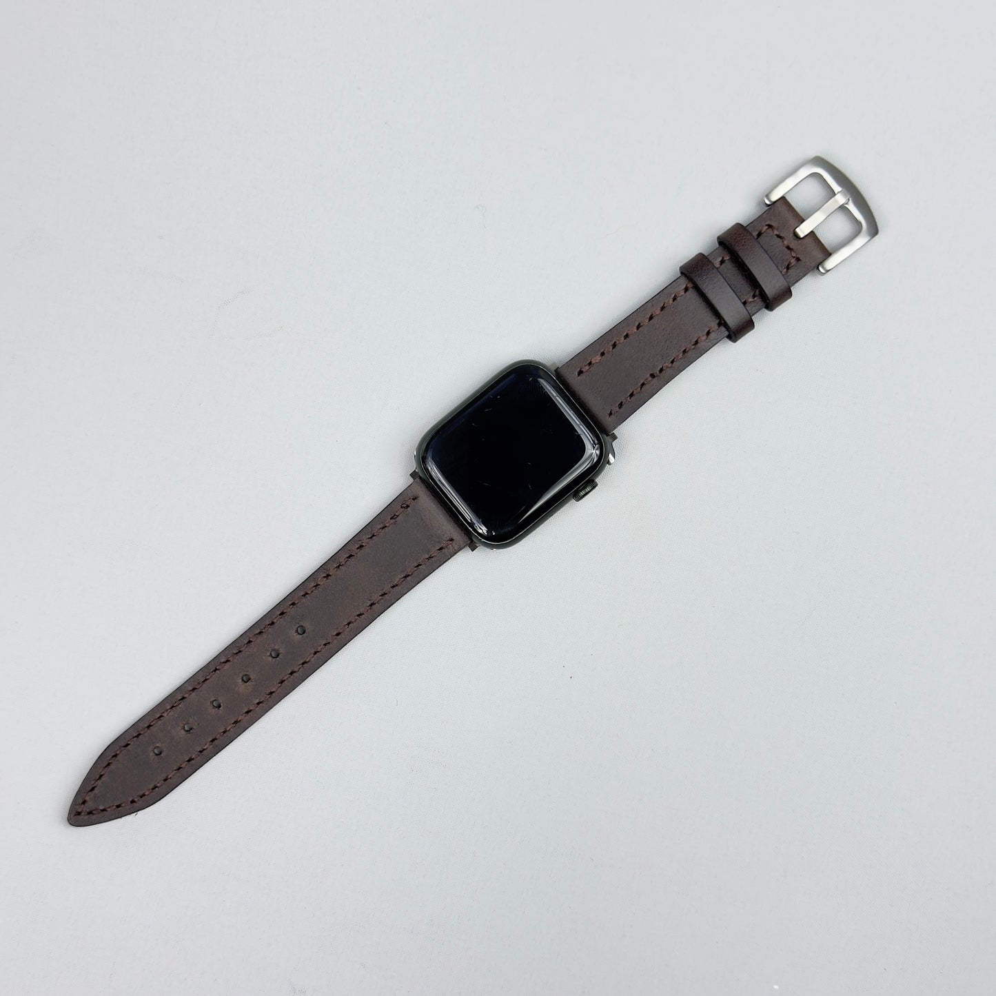 Leather Apple Watch Strap - Brown