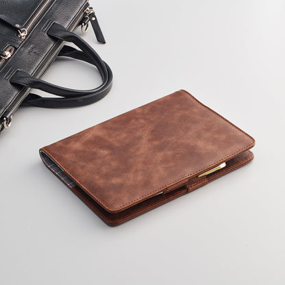 Handmade Leather Notebook Cover A5 - A6 Coffee