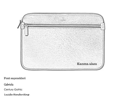 MacBook Bag - Leather Case Tan